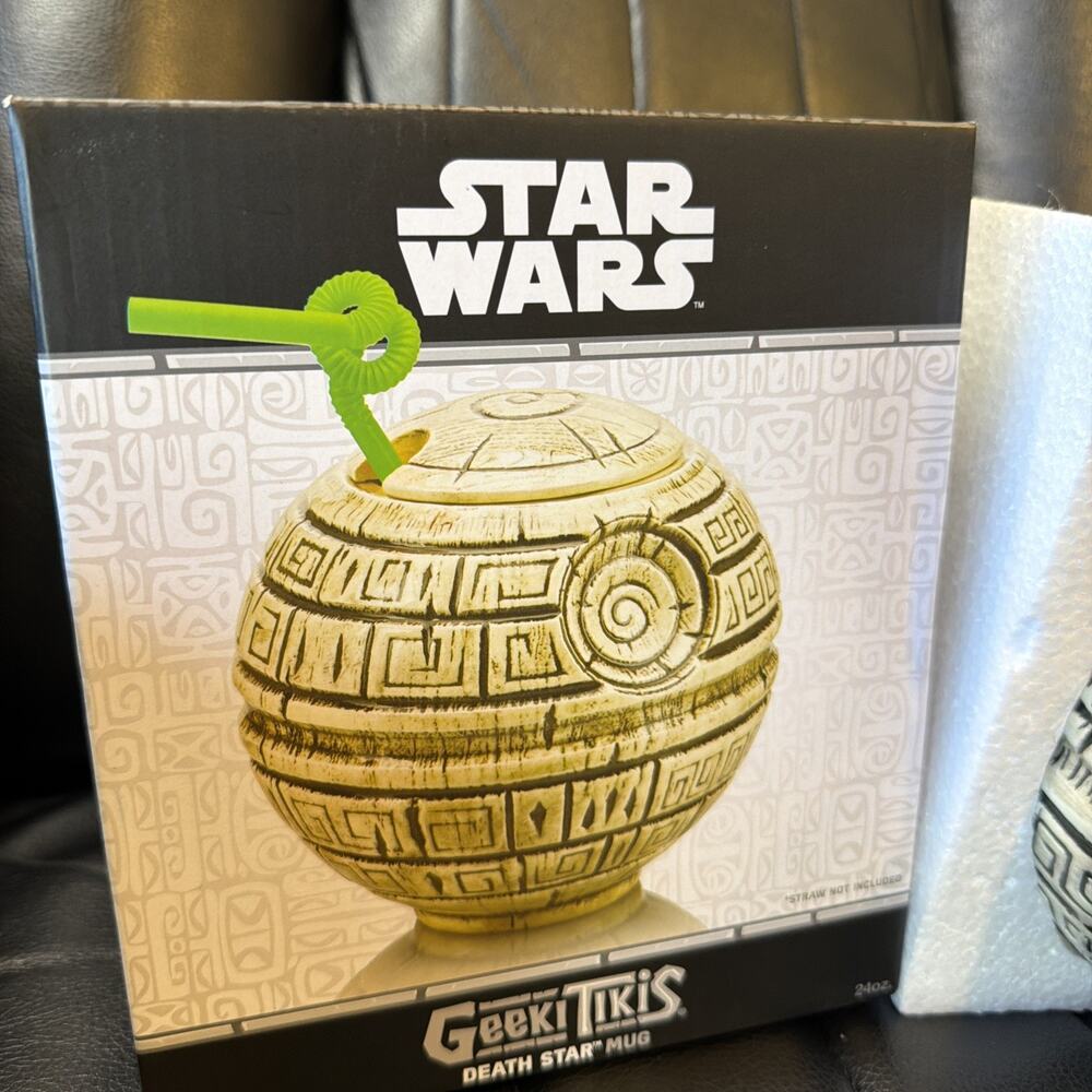 Geeki Tikis Star Wars Death Star Ceramic Mug, 24 oz